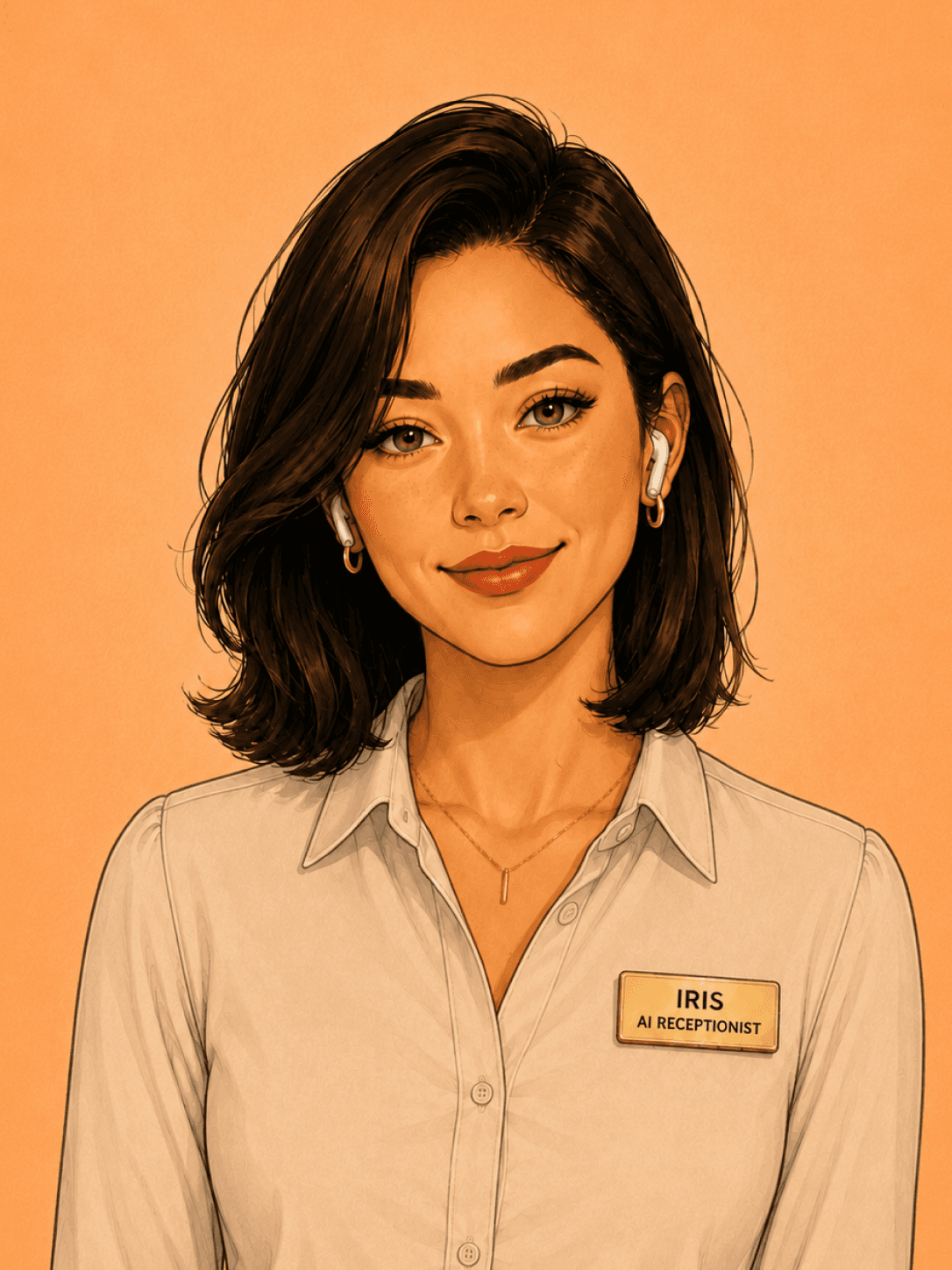Iris, Receptionist